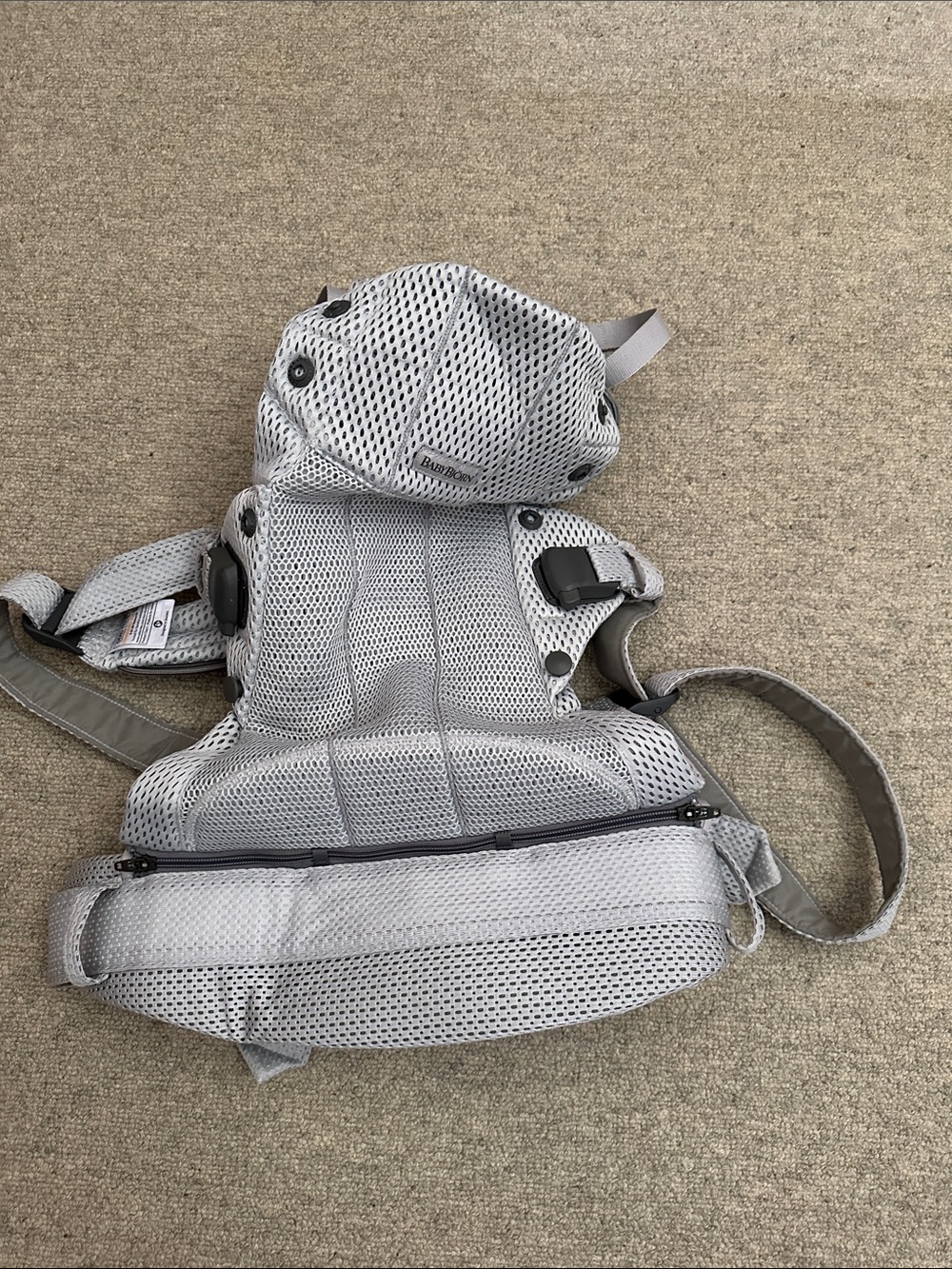 Babybjorn Harmony Carrier 3D Mesh Silver